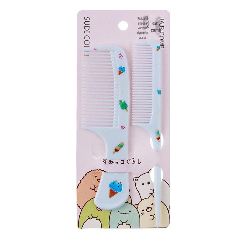 

Strawberry Teasing Comb Set for Girls - Cute Tail Comb for Kids