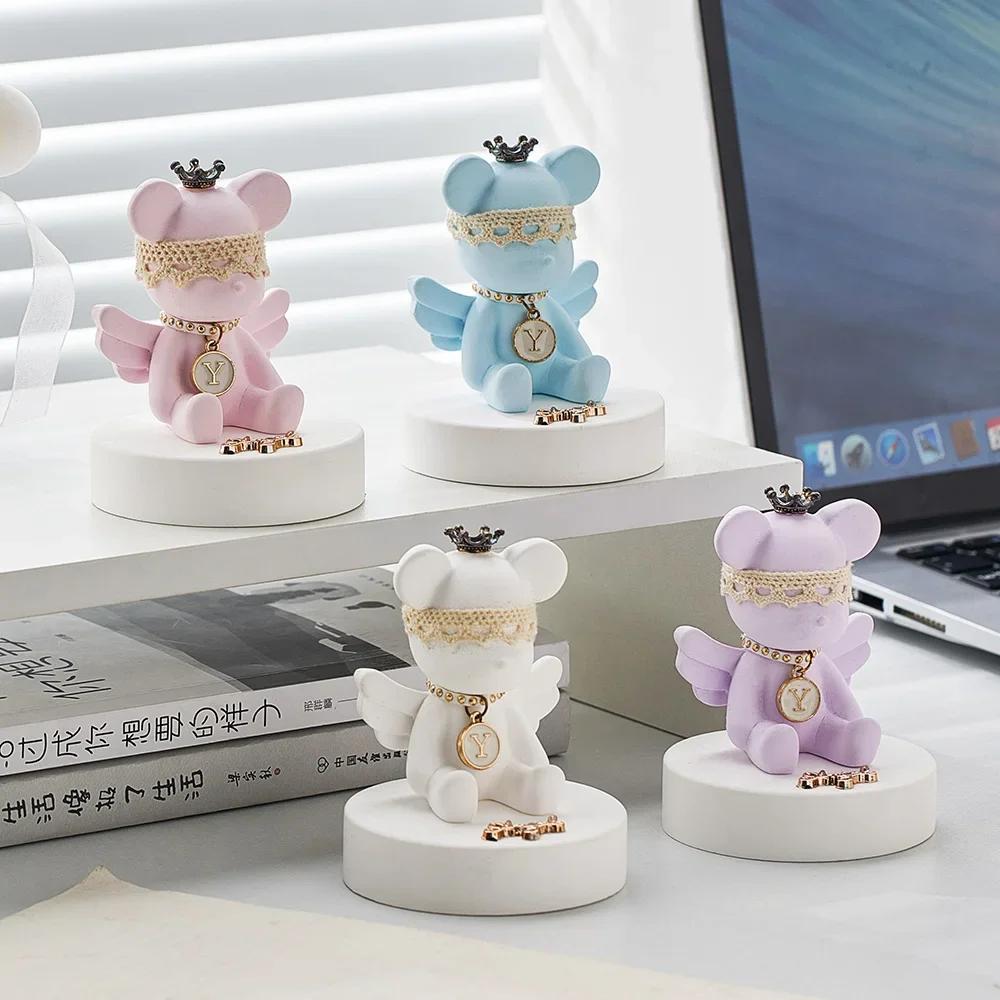 Artistic Super-light Clay Swing Head Style Advertising Balloon Car Pendulum Car Cute Creative Car Interior Decoration Supplies