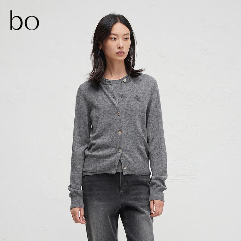 Broadcast Women's 100% Wool Knit Cardigan BDR3UD1936