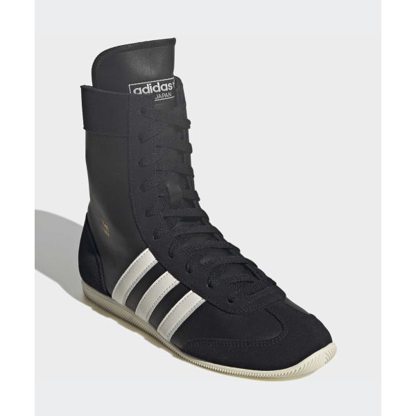 adidas Japan High Black Off White Women Sneakers Core-Black Cream-White JS4036