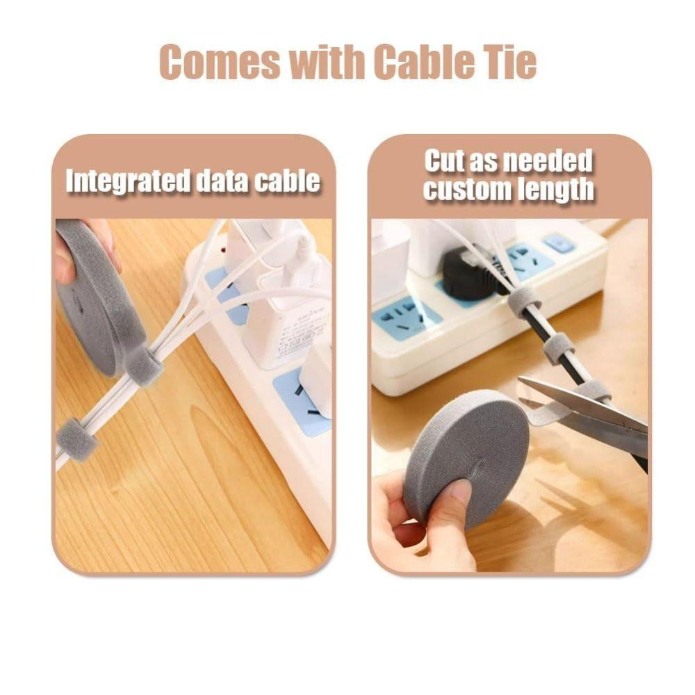 Portable Data Cable Storage Box Charging Cable Organization Box  for Home/Office