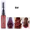 13 couleurs de couleur de cheveux unique teinture pour cheveux temporaire Non toxique bricolage couleur de cheveux Mascara colorant crème Pigments