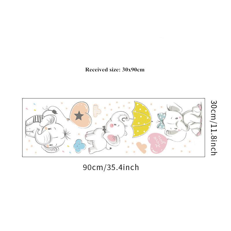 Wall Stickers Kids Room Children Baby Bedroom Living Room Decoration Animals Wallpaper Home Decor Poster