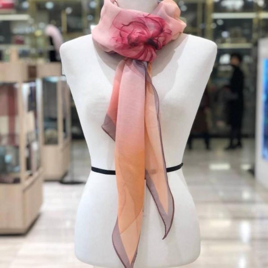 MJ Arnaldobasini Ayla Women's Flower Scarf ABSSW-21601