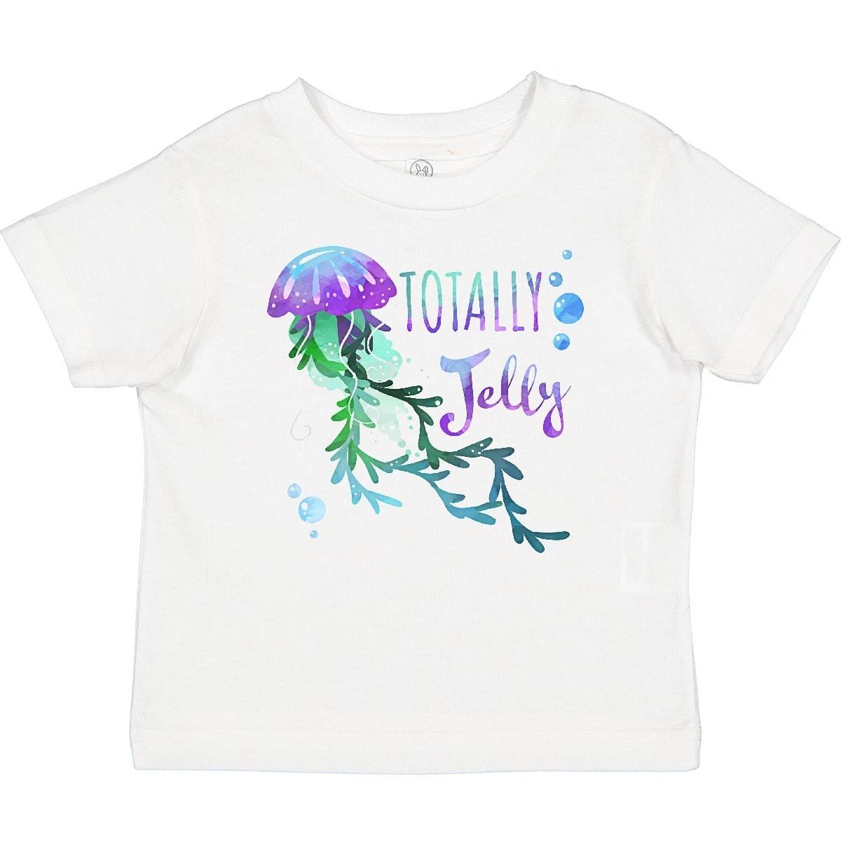 Inktastic Totally Jelly Blue And PurpleJellyfish Baby T-Shirt Life Humor Swim 110