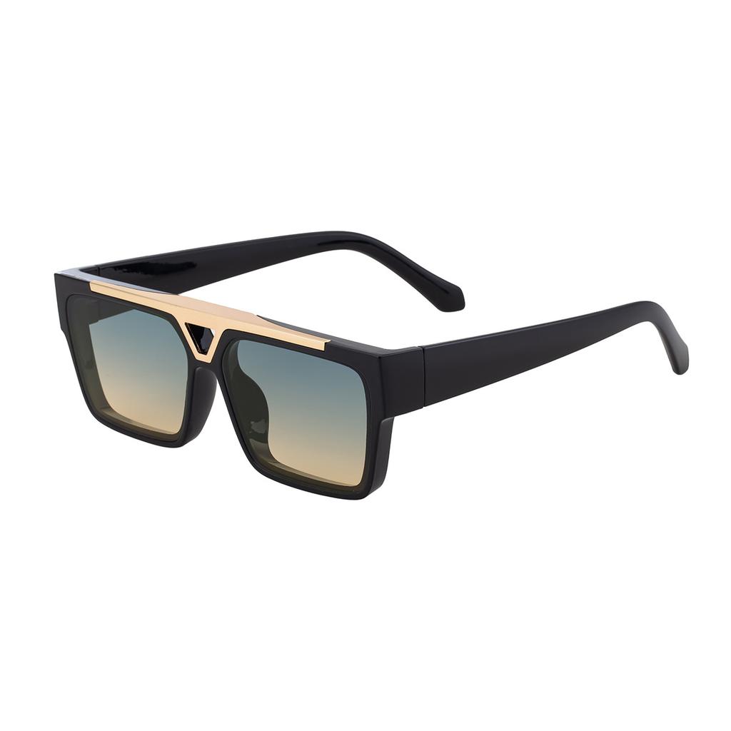 JYL TS Men's Retro Square - Outdoor Driving Sun-Protective ZS-98360