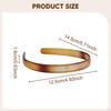 Einfaches Stirnband 16 mm breit Schlichte Mode Rutschfest Gezahnt Damen Haaraccessoires