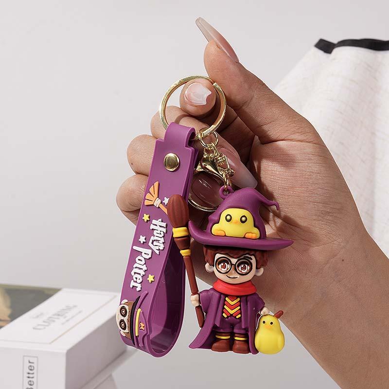 Cartoon Harry Potter Keychain Magic Book Academy Doll Pendant Men's And Women's Backpack Pendant Gift