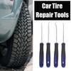 4Pcs Car Oil Seal Screwdrivers Set Car Auto Oil Seal O-Ring Seal Gasket Pick Puller Remover Pick Hooks Tools Car Repair Tools