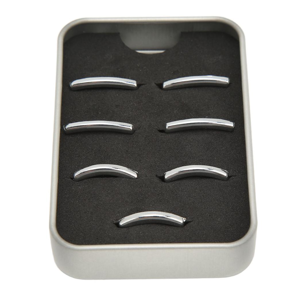 7pcs Window Lift Button Trim Sticker ABS Chrome Silver Replacement for Mercedes Benz A B C E CLA