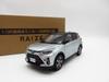 New RAIZE Rocky OEM Not for Sale Color Sample Minicar Black Mica X Bright Silver Metallic 1/30