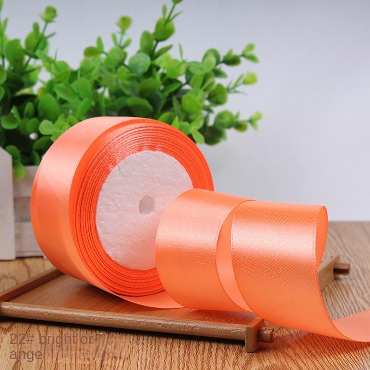 25Yards/Roll 40mm Satin Ribbons DIY Bow Handmade Gift Packing Artificial Silk Roses Crafts Supplies Sewing Accessories Material