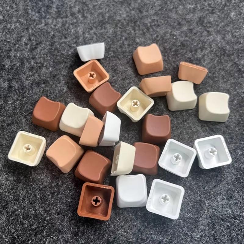 Kitten Shaped Keycap With MAO Profile Optimized Long Typing For MX Switches Mechanical Keyboards Keycaps 10pcs