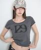 ILLIGO 129 Basic Slim T-Shirt Charcoal
