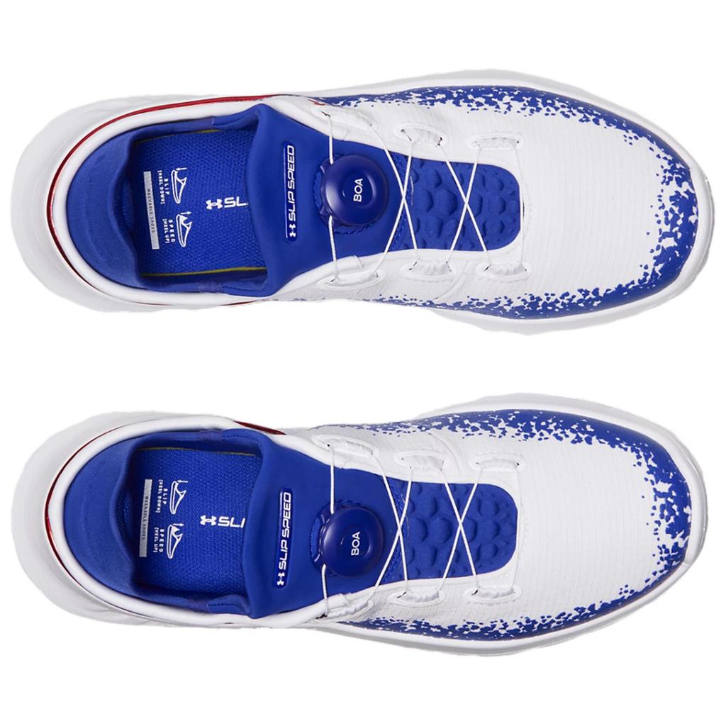 Under Armour SlipSpeed Mega White Royal Unisex Sneakers Red 3028539-111