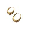 Elegant Gold Hoop Earrings: Luxurious and Stylish Autumn & Winter Design