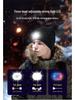 Luminous LED Knitted Hat: Warm Outdoor Sports Headlamp Cap for Night Running and Travel