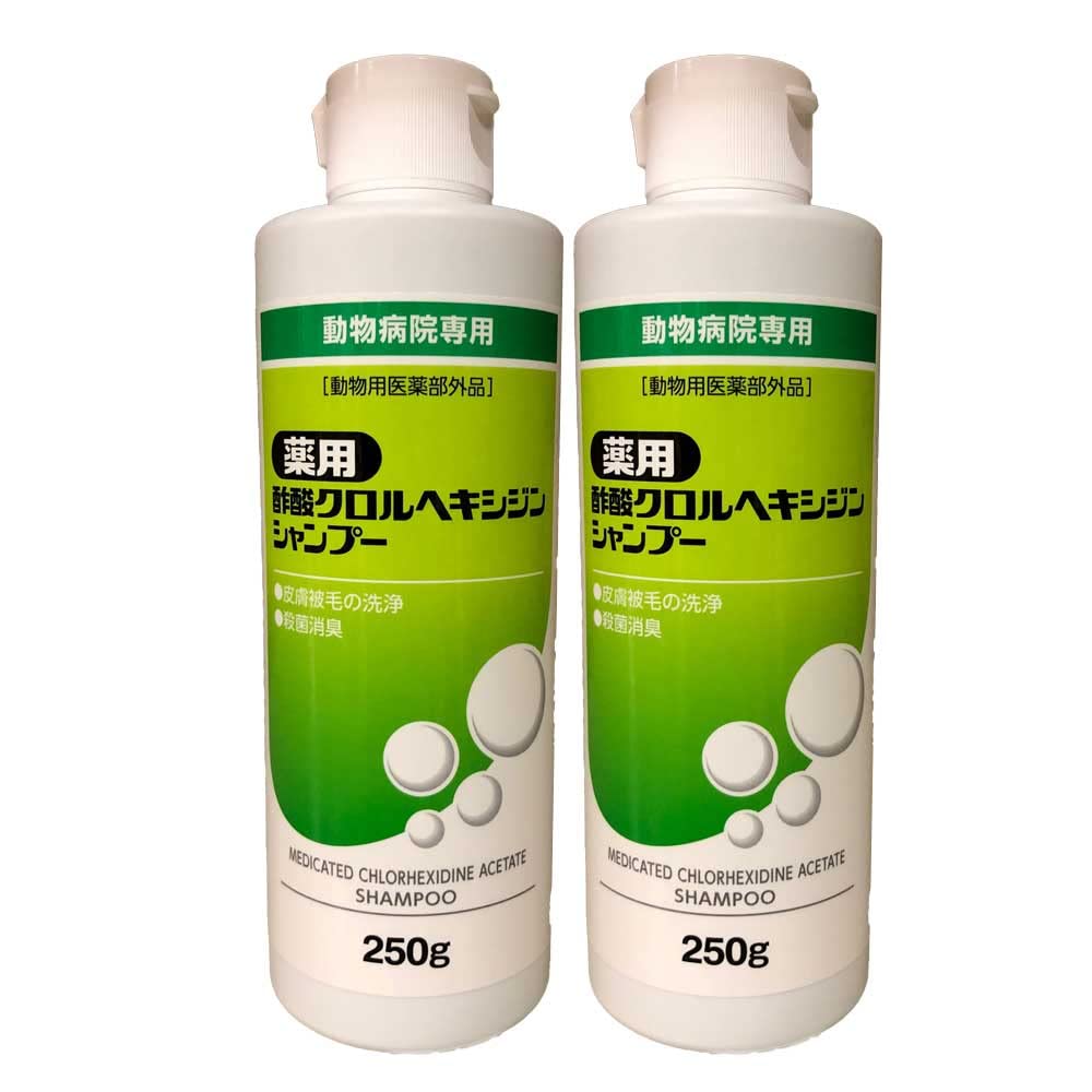 

Сасаэ Фармацевтика Лечебный шампунь с ацетатом хлоргексидина для собак и 250 г ООО. [Набор 2] Кошки, (Ветеринарный квазилекарственный препарат)