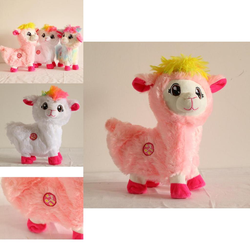 Get Ready To Shake It Pets Alive Boppi Electric Plush Toy Alpaca Birthday Gift