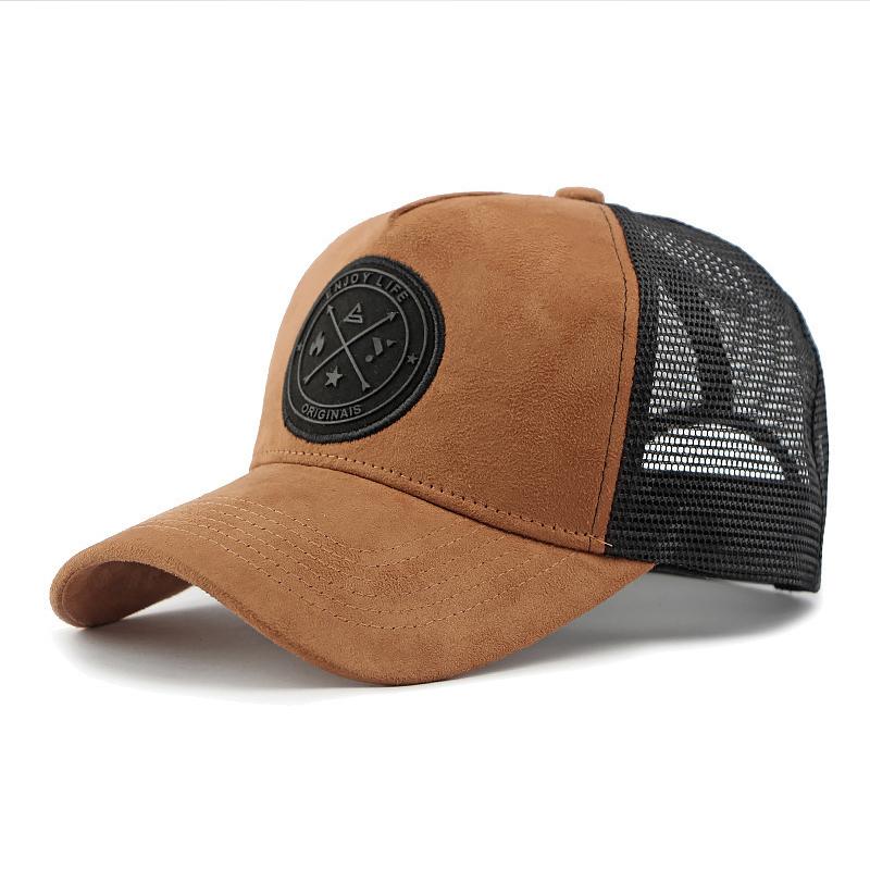 Mesh Breathable Baseball Cap Dome Summer New Sunshade Hardtop Hat Outdoor Running Sports Hat Bone Masculino Visor Caps 1PCS