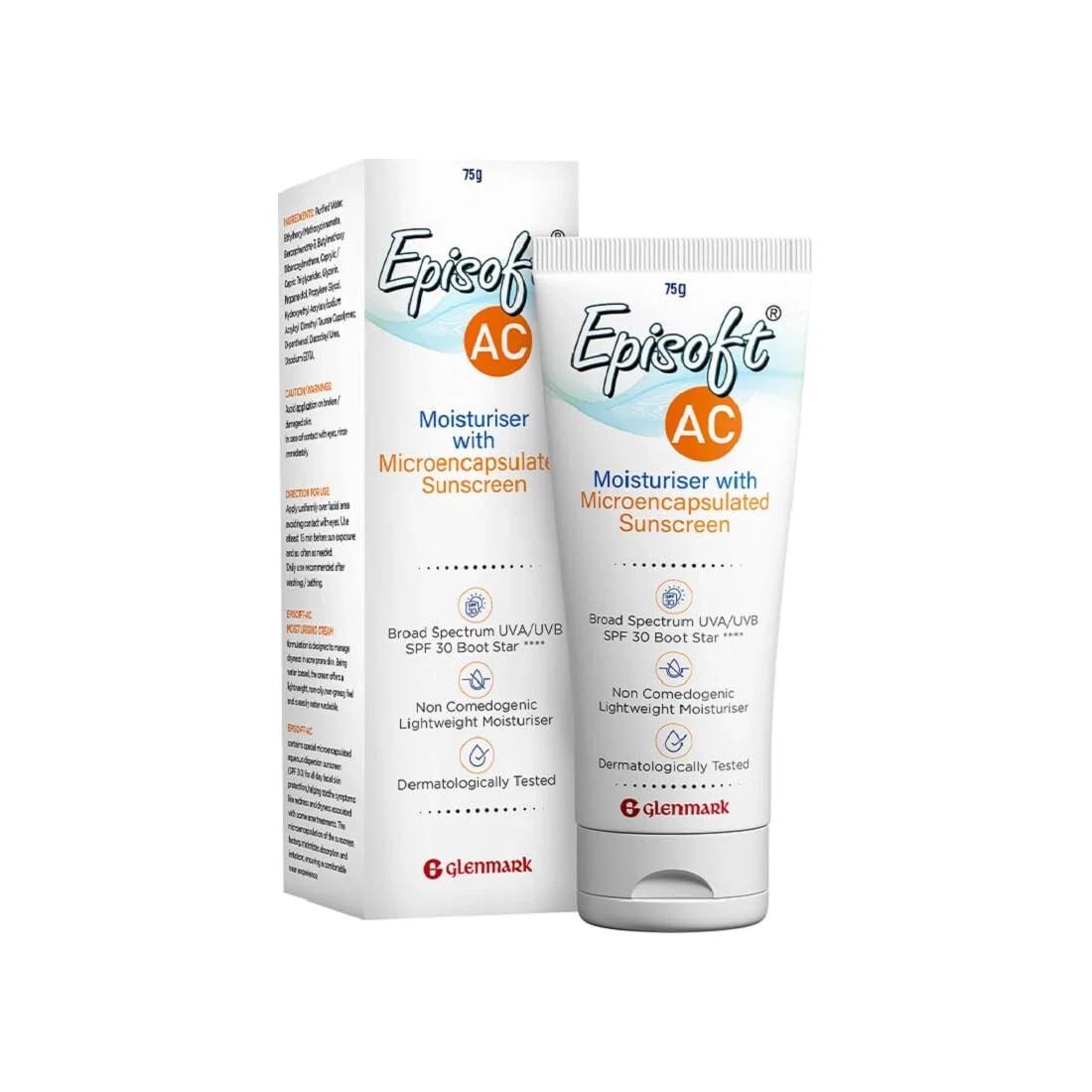 Glenmark Episoft AC Sunscreen 75gm SPF