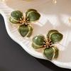 Floral Petal Earrings for Women, Elegant Alloy Dangle Jewelry for Party Music Festival All Season