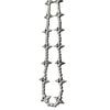 Titanium Steel Rivet Design Necklace Beaded Neck Chain Featuring Steel Beads Design for Everyday Wear