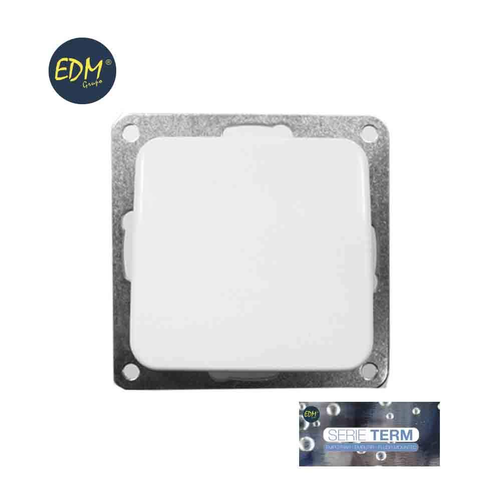 conmutador empotrar  serie term  edm (bolsa blister)