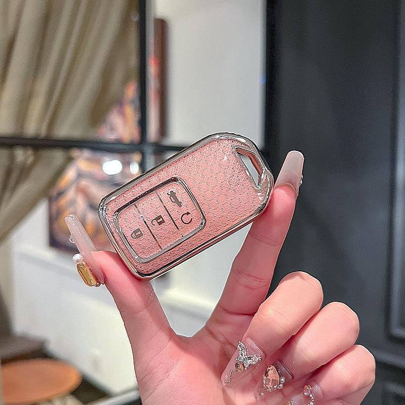 Compatible Key Cover for 10th Gen Civic, Accord, Crown, CR-V, Vezel, Hao Ying, Fit, and More