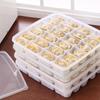 Dumpling Frozen Box Case Refrigerator Storage Organizer Food Crisper Container
