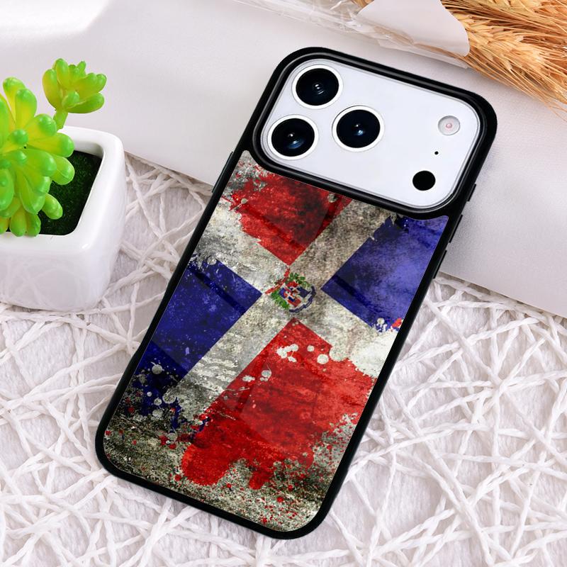 

Dominican Republic Flag soft Phone Case for iPhone 17 Air 16 15 11 12 14 13 Pro Max Shockproof Cover iPhone 15 Plus