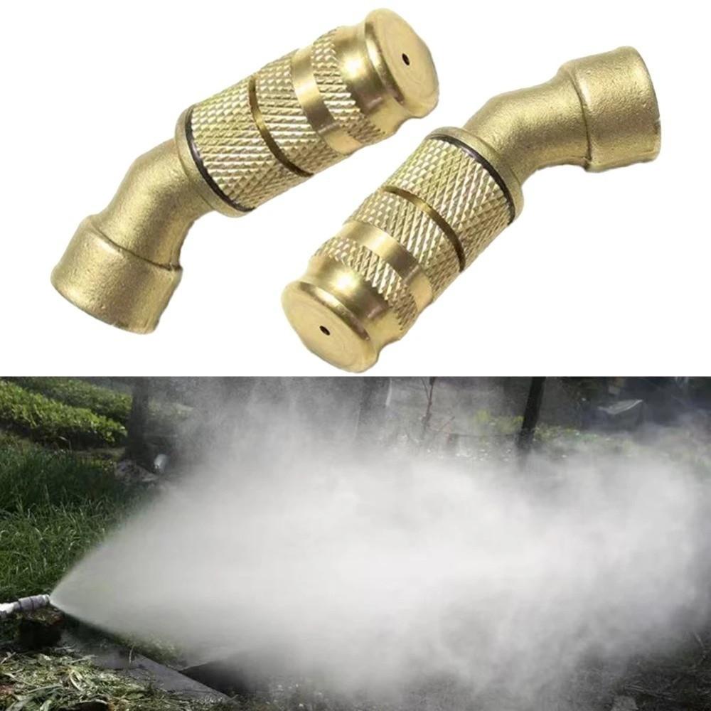 Long Range High Pressure Nozzle 45° Bend Irrigation Sprayer Adjustable Mist Nozzle  Garden Tool