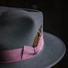 Solid Color Wool Top Hat Bow Decorative Felt Hat Jazz Hat