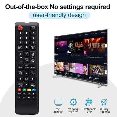Für Samsung Universal-TV-Fernbedienung One Smart Control für Unterhaltung Funktioniert mit mehreren Modellen Sprachbefehl Vereinfachte Bedienung