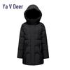 Yalu EW Women's Winter Casual Hooded Short Down Jacket YYXFF86923