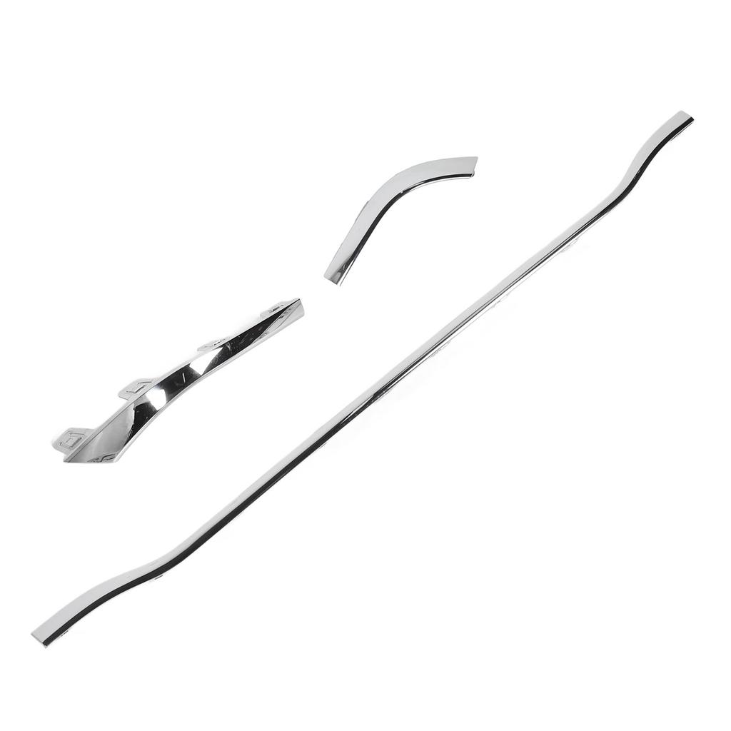 3pcs Rear Bumper Trim Strip Left Right Center Lower Bumper Cover Trim For C Class W206 AMG Line 2022 2024