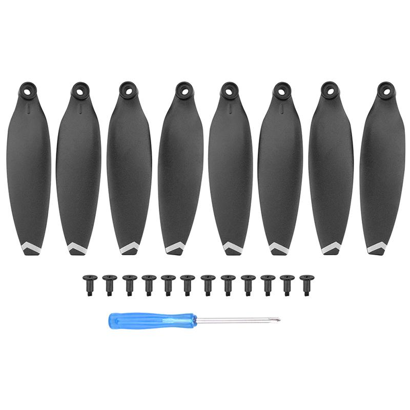 2 Pairs Quick Release Propeller For Fimi X8 Mini/Mini V2 Drone Light Weight Props Blade Wing Fans Accessory Spare Screw Kits
