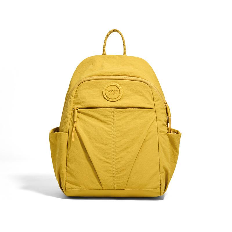 

Student Schoolbag Lightweight Large Capacity Women s Multi-Function Backpack жовтий