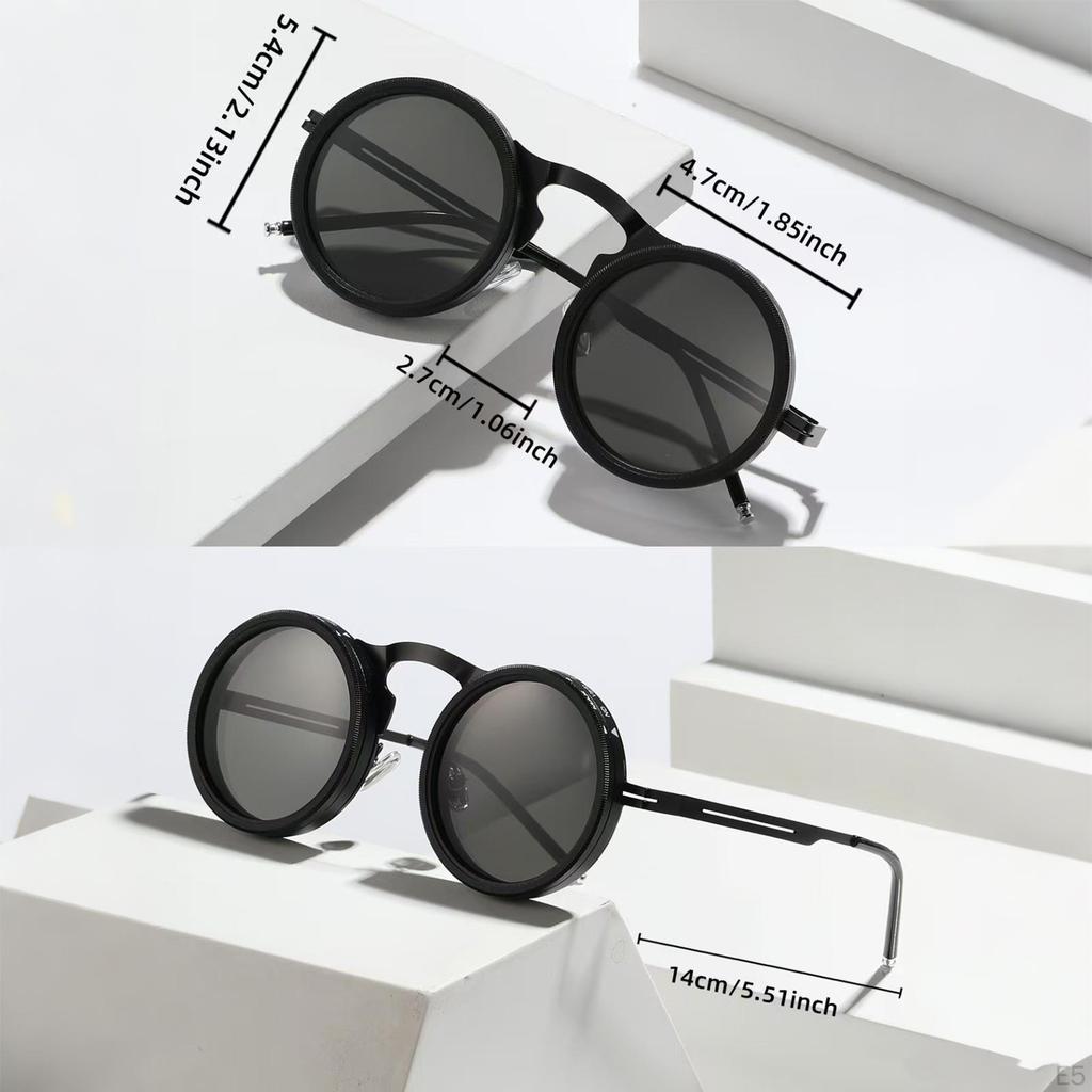 Adjustable Polarized Sunglasses Sun Protection for Camping Women Men Fishing Style A