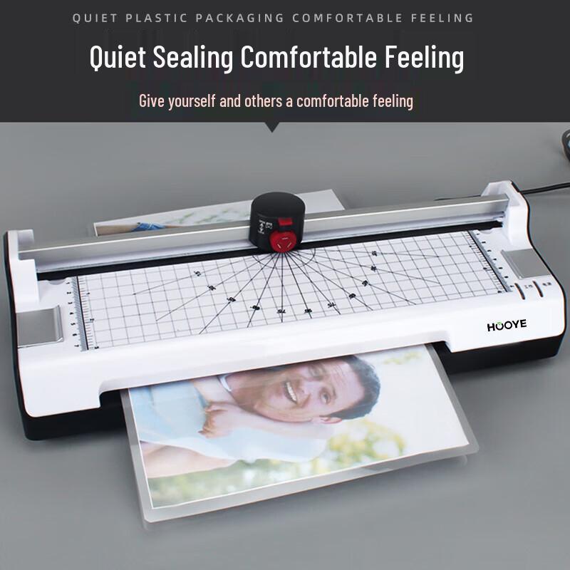 HOOYE A3/A4 Laminator with Cutter & Corner Rounder