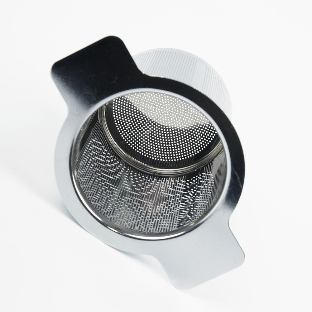 Tea Infuser Stainless Steel Coffee Tea Strainer Grid Binaural Net Leak Tea Mesh Tea Filter Strainer Teaware Accessory