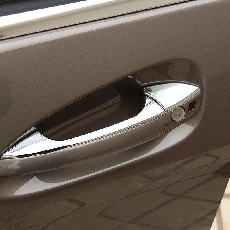 For Mercedes Benz GLK/GL/ML/C Class W204 X204 ABS Chrome Car Door Handle Trim Door Bowl Decoration Car Accessories