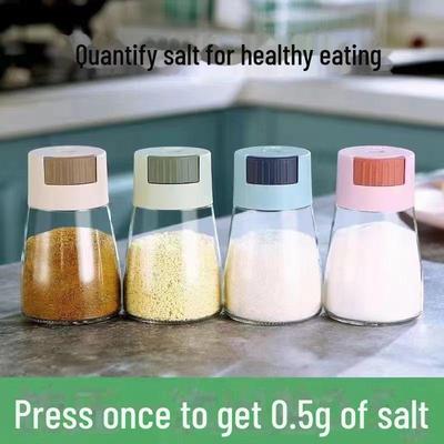 Smart Salt Control Bottle: Kitchen Seasoning & Salt Reduction Jar
