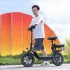 Evropský sklad Dospělý elektrický skútr se sedadlem Zadní košík Motor 500W Dvojité odpružení