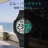 Hearkent Waterproof Vibration Alarm Watch with Medication Reminder, 8 Alarm Sets, Large LCD Backlight, Countdown Display, V-2105-8A
