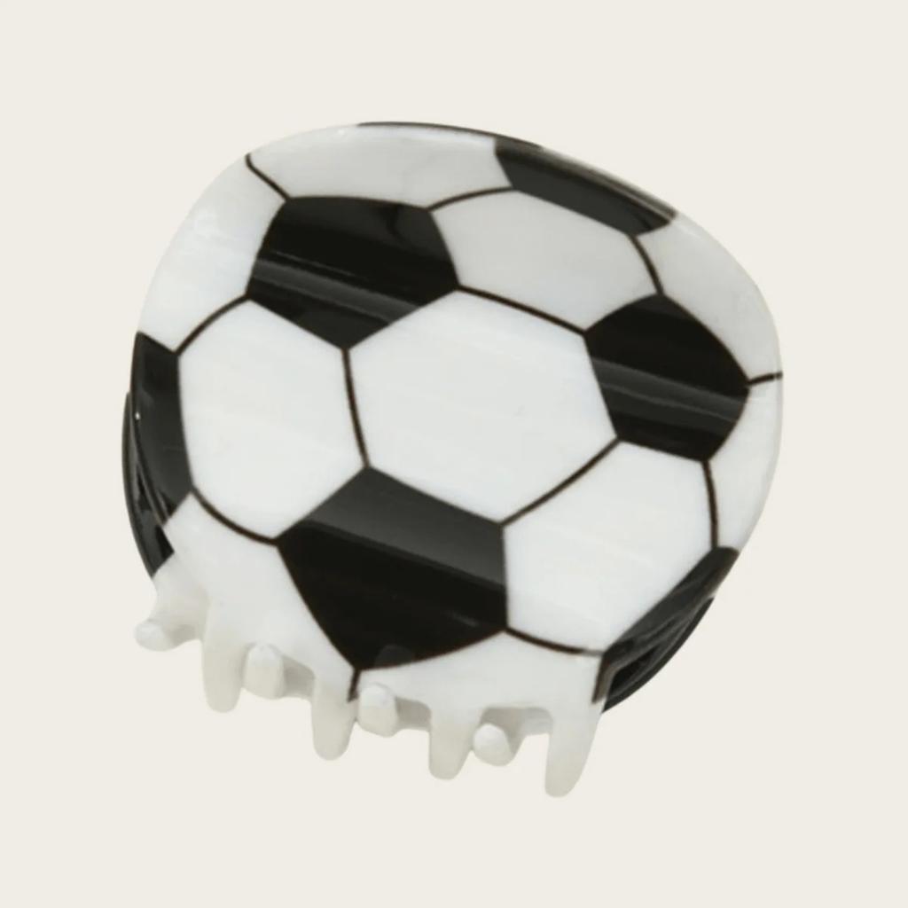 New Unique Mini Creative Basketball Hair Clip Olive Ball Claw Netball Hairpin Football Hair Accessories Fashionable Other Materi