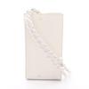 Used TANGLE Shoulder Bag Leather White Used Women