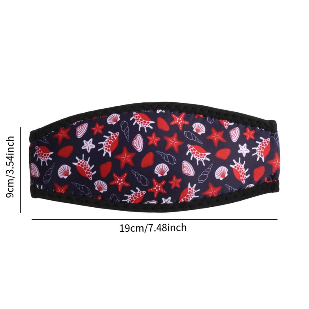 Neoprene Diving Strap Cover Mask Straps Hair Protective Wrap for Men And Women Diving Snorkeling Swimming
