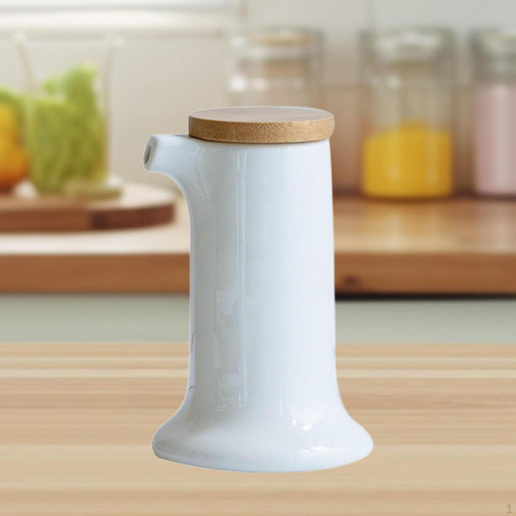 Ceramic Seasoning Bottle Japanese Soy Sauce Dispenser Kitchen Supplies Oil and