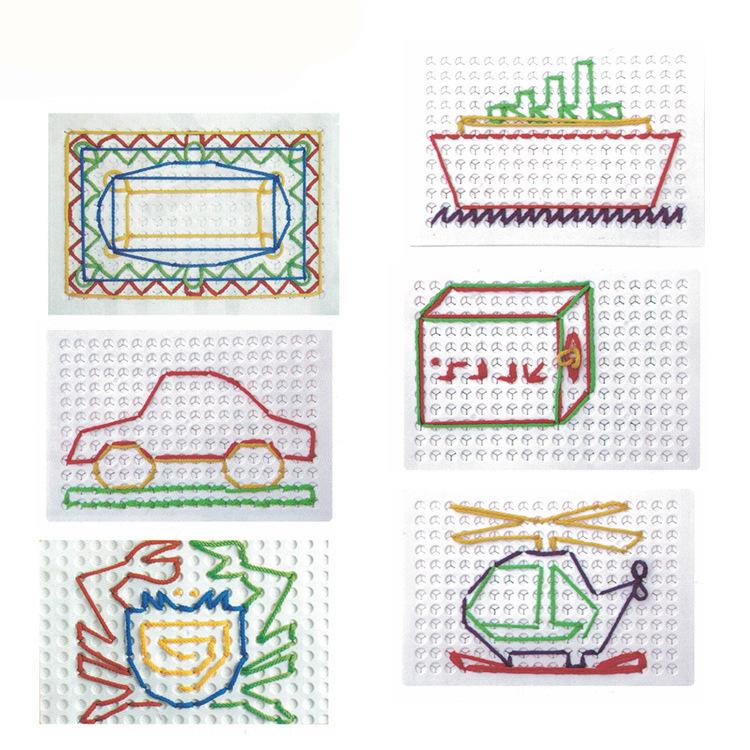 Baby Educational Stringing Blocks: Ma Liang's Magic Brush Puzzle